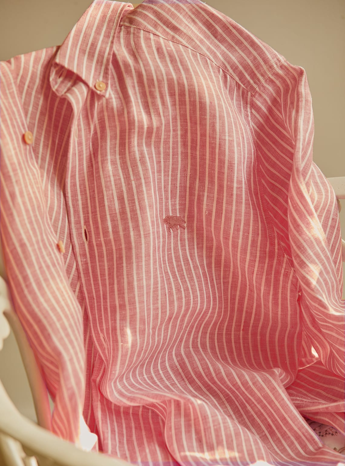 Men’s Striped Linen Duo
