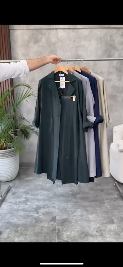 Long Sleeve Top and Trouser Set