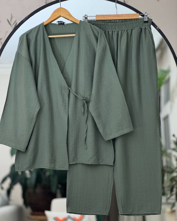 Kimono Co-Ord Lounge Set