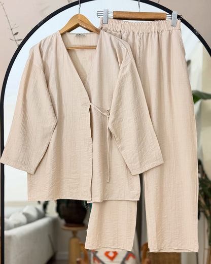 Kimono Co-Ord Lounge Set
