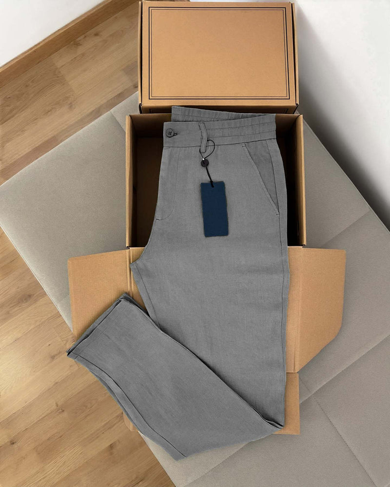 Men Linen Trousers