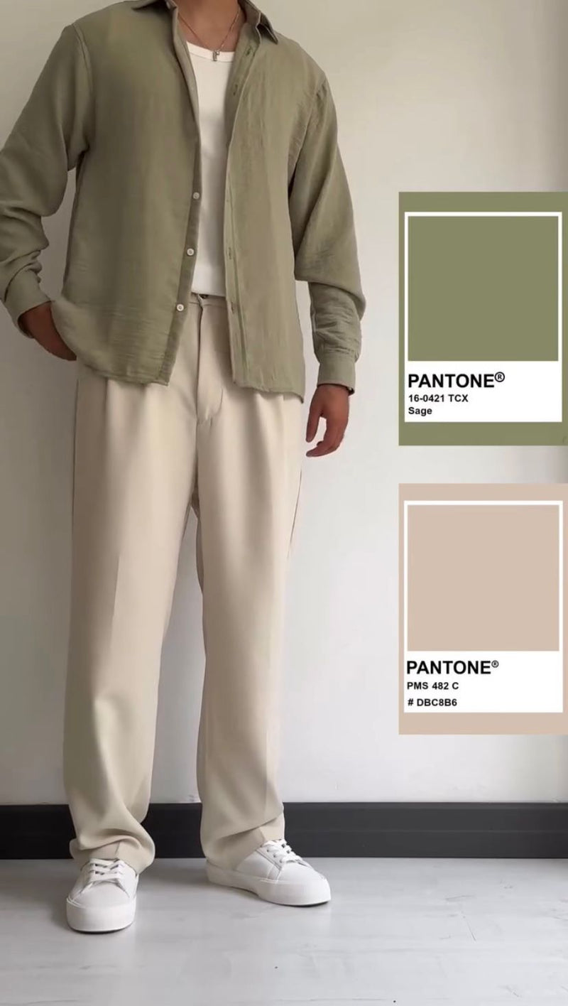 Essential Shirt & Tapered Trouser Set