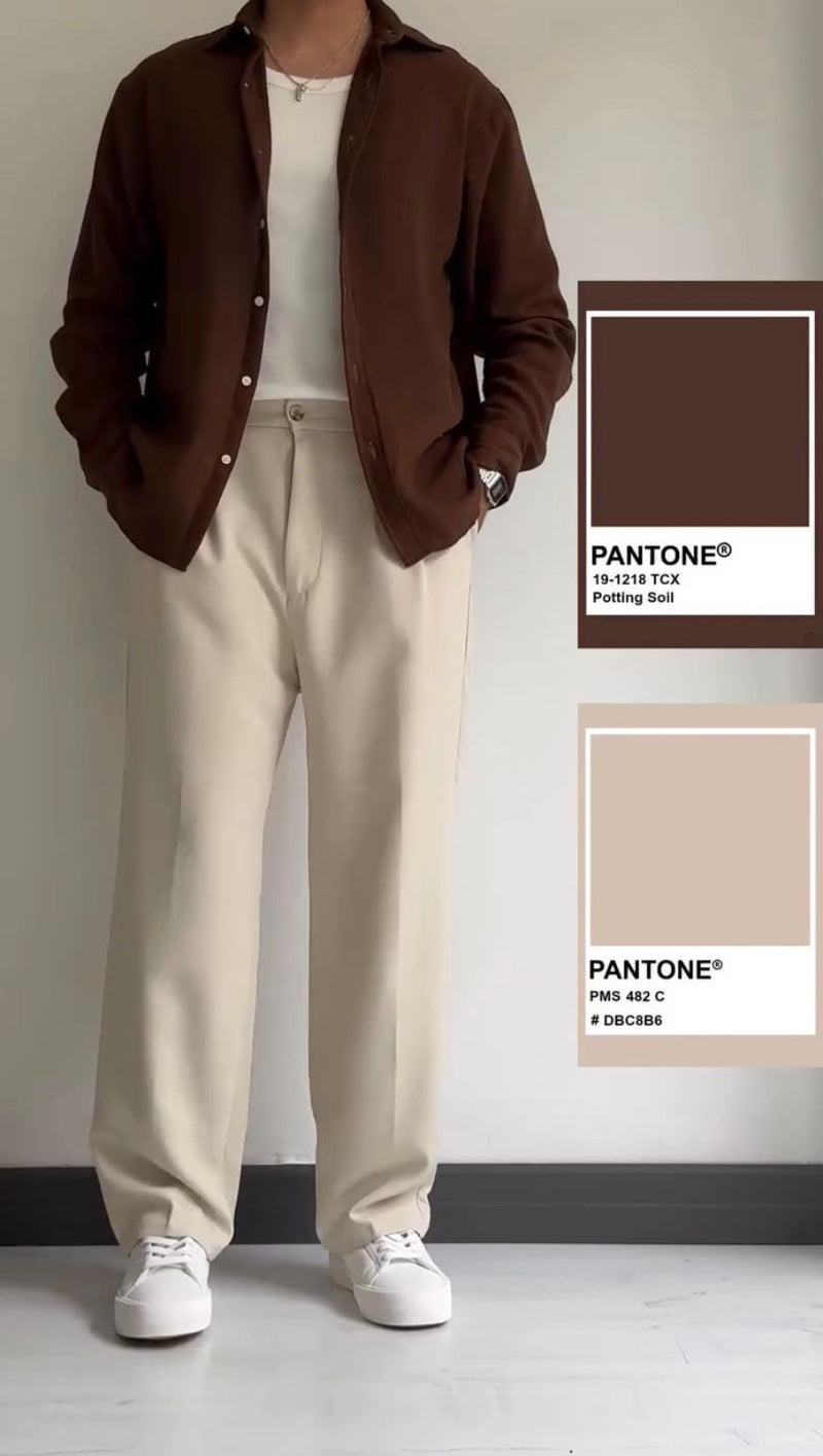 Essential Shirt & Tapered Trouser Set