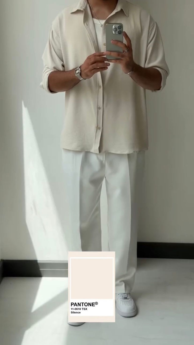 Essential Shirt & Tapered Trouser Set