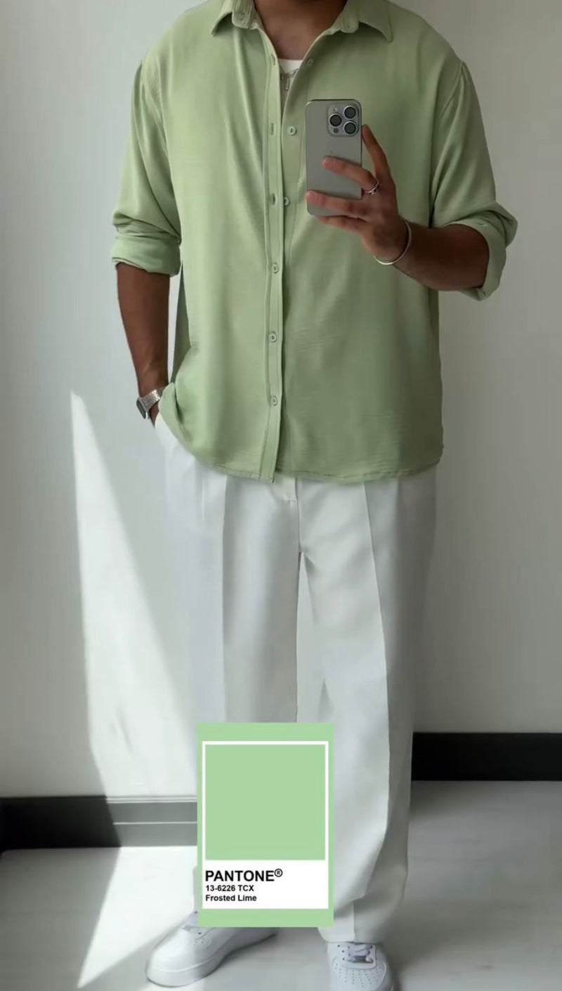 Essential Shirt & Tapered Trouser Set